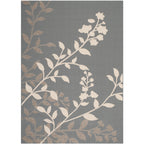 SAFAVIEH Courtyard Luann Botanical Indoor/ Outdoor Waterproof Patio Backyard Rug