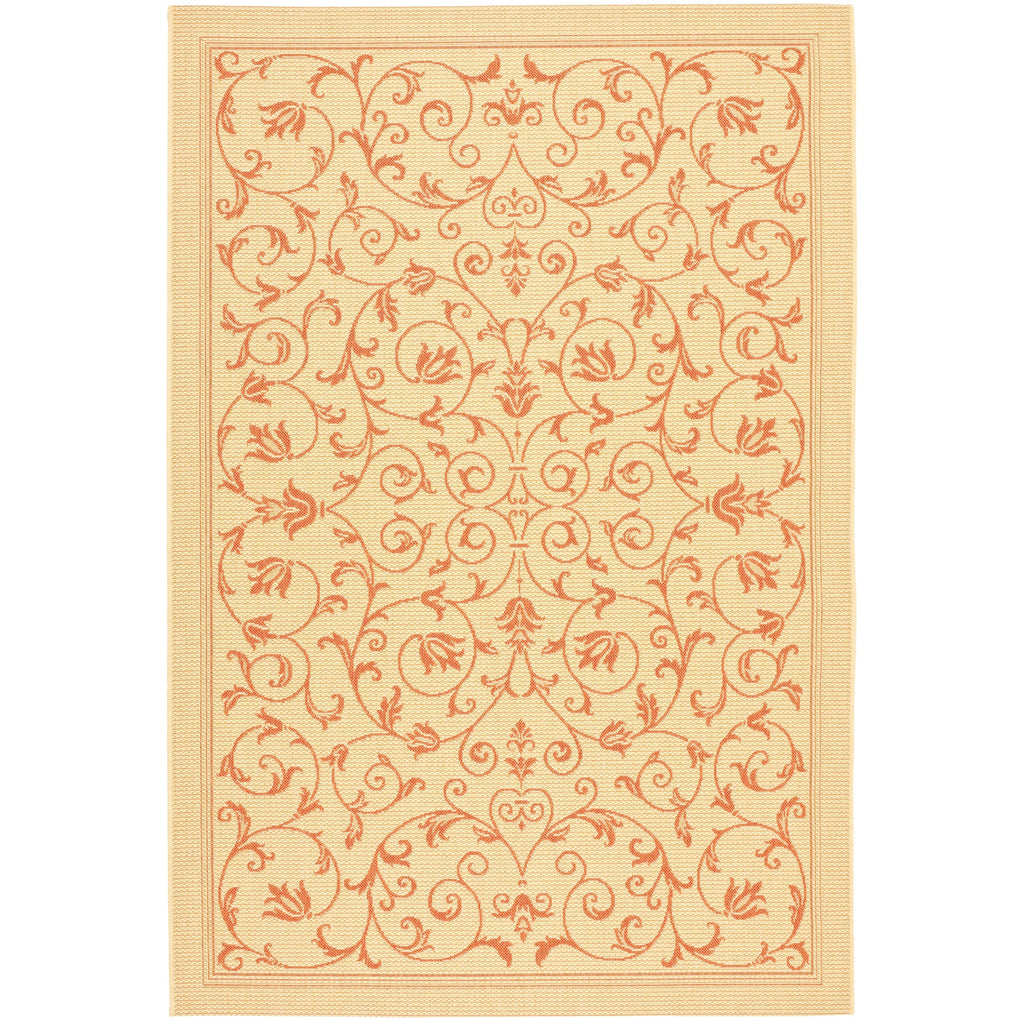 SAFAVIEH Courtyard Miljeta Indoor/ Outdoor Waterproof Patio Backyard Rug