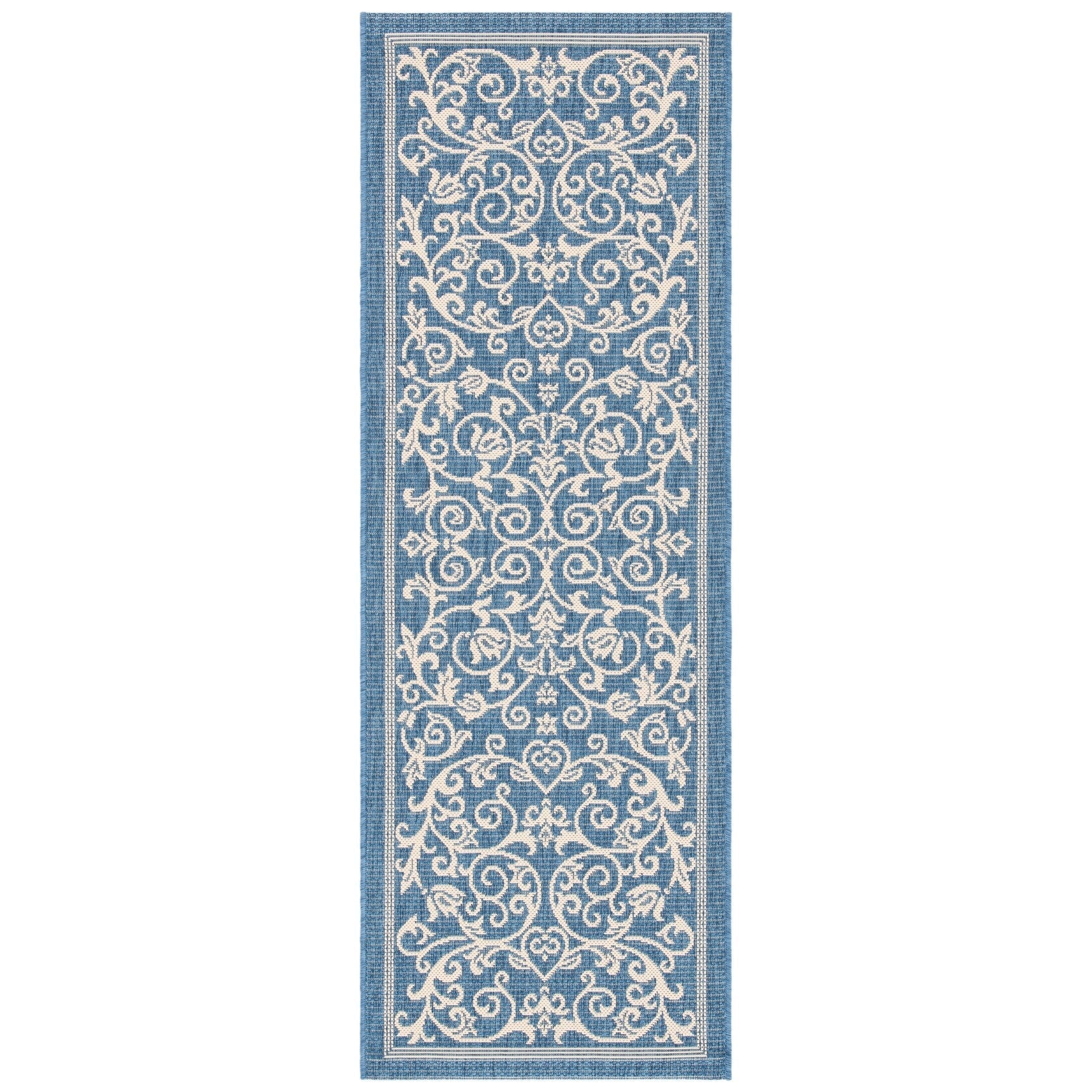 SAFAVIEH Courtyard Miljeta Indoor/ Outdoor Waterproof Patio Backyard Rug