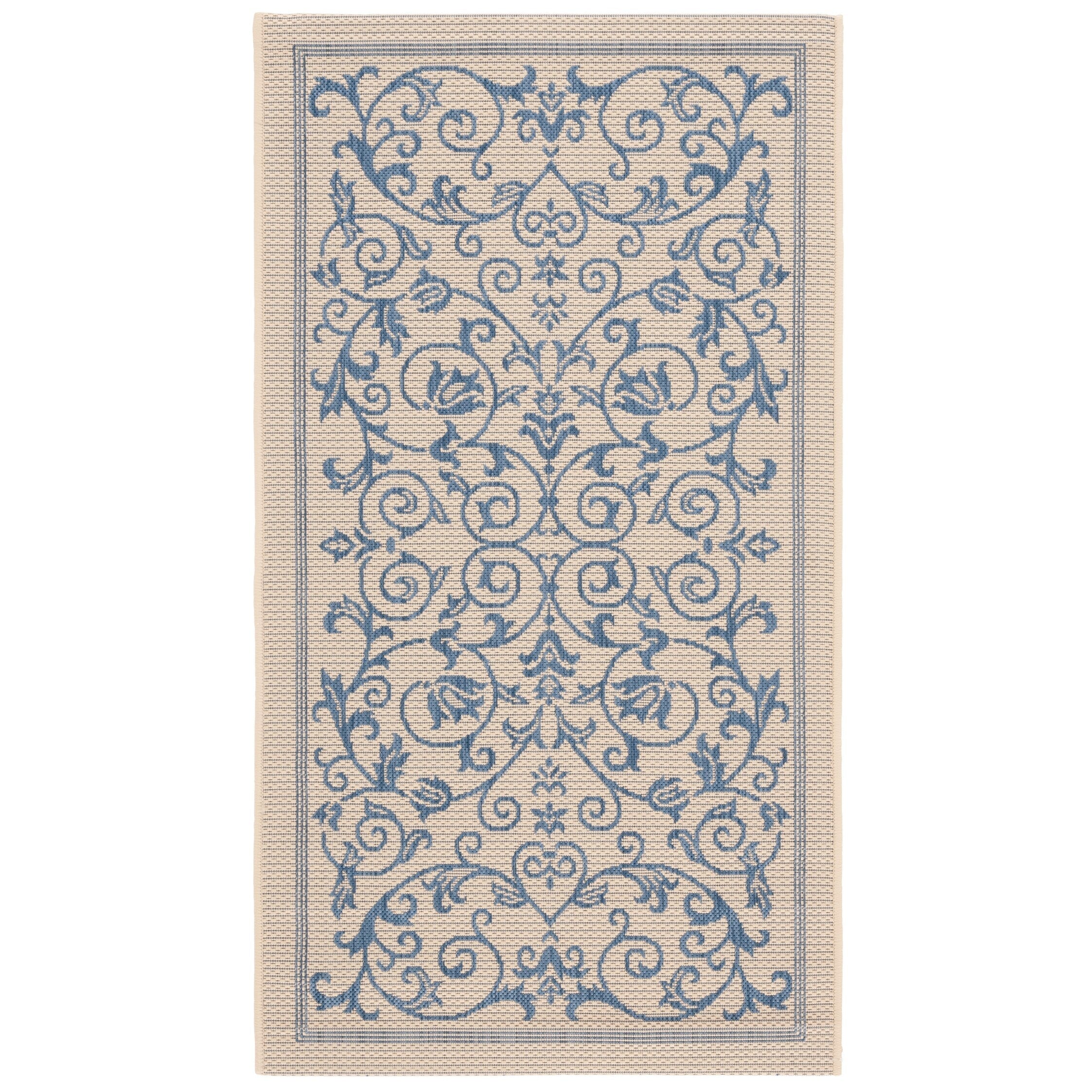 SAFAVIEH Courtyard Miljeta Indoor/ Outdoor Waterproof Patio Backyard Rug