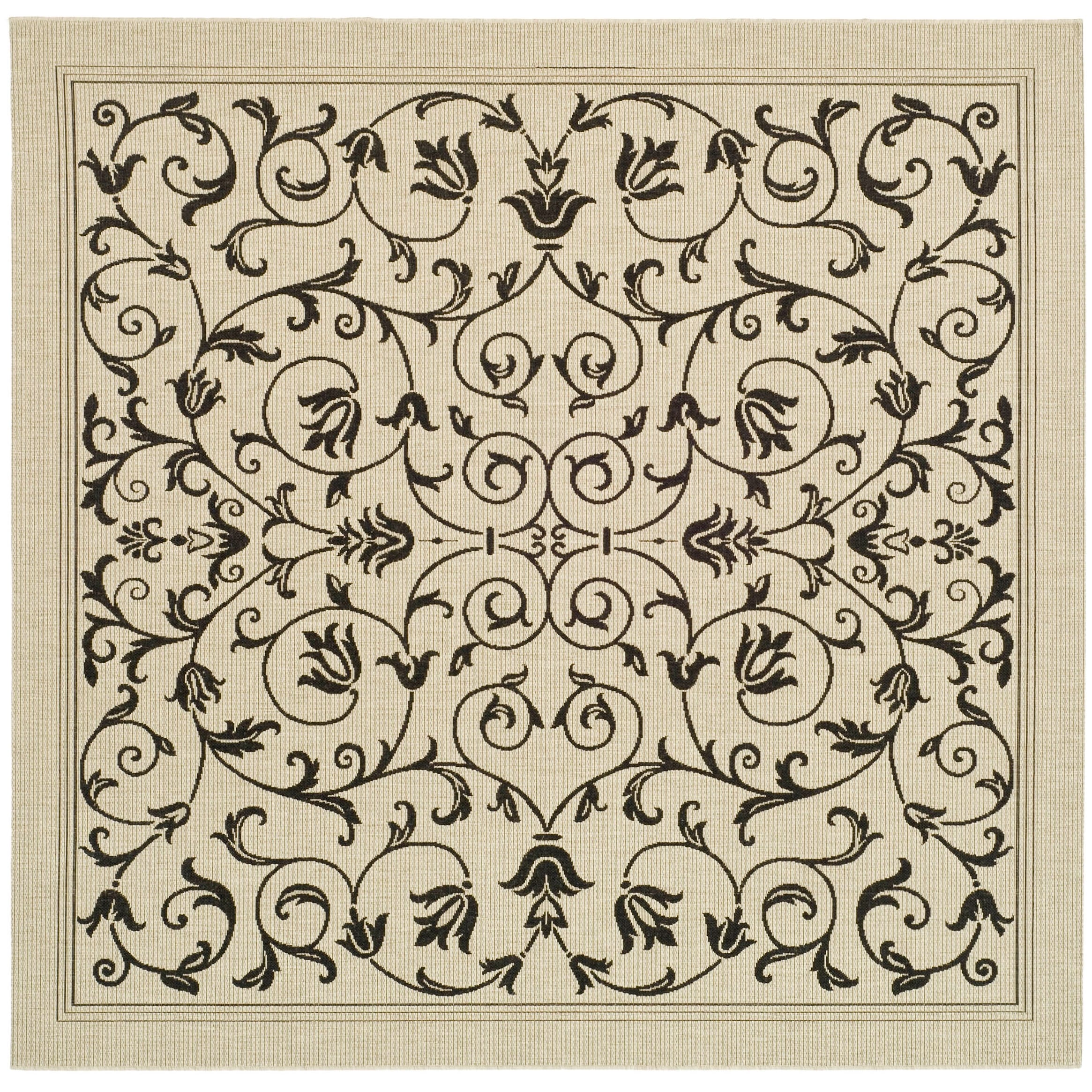 SAFAVIEH Courtyard Miljeta Indoor/ Outdoor Waterproof Patio Backyard Rug