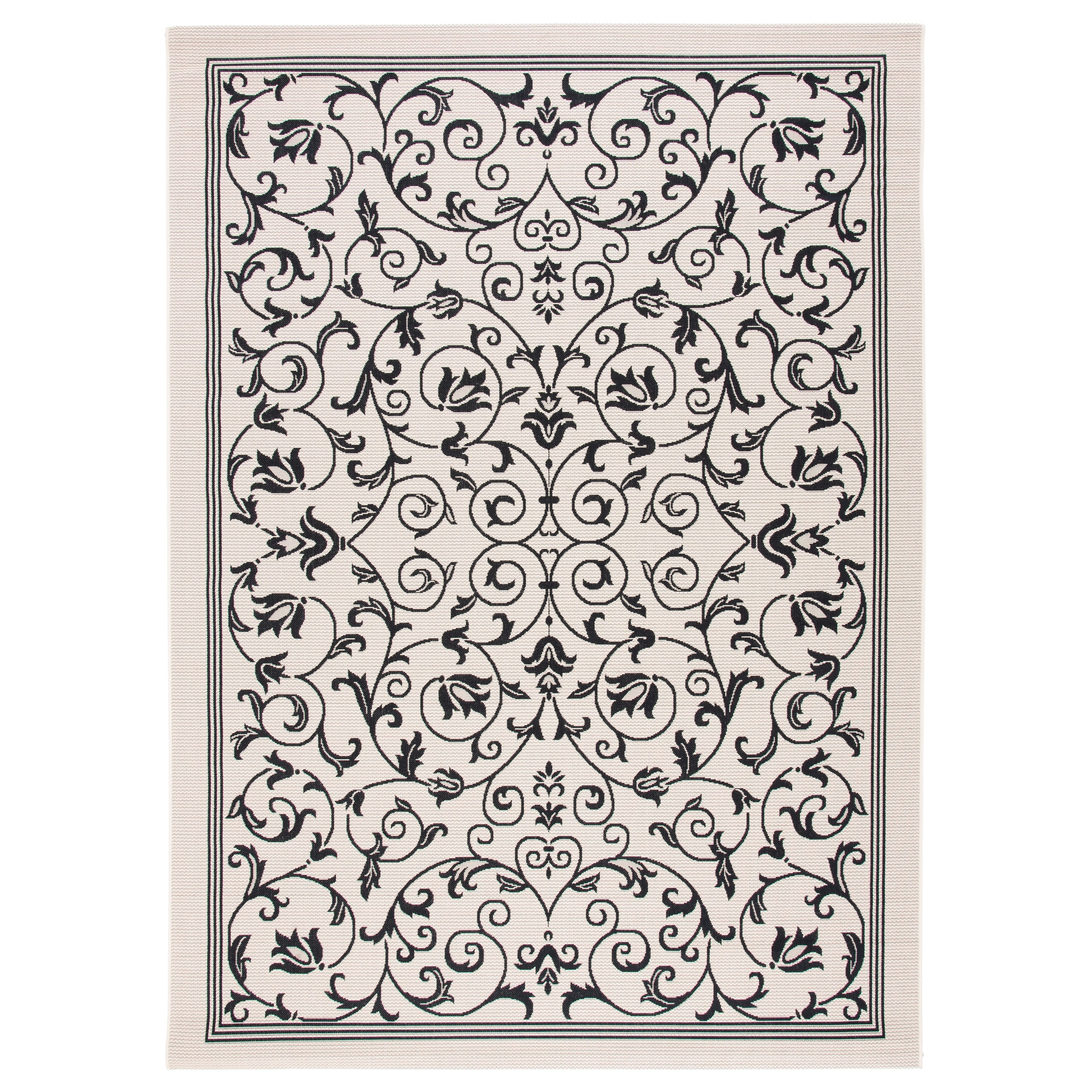 SAFAVIEH Courtyard Miljeta Indoor/ Outdoor Waterproof Patio Backyard Rug