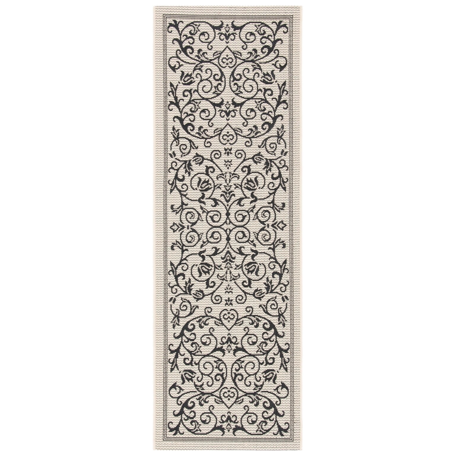 SAFAVIEH Courtyard Miljeta Indoor/ Outdoor Waterproof Patio Backyard Rug