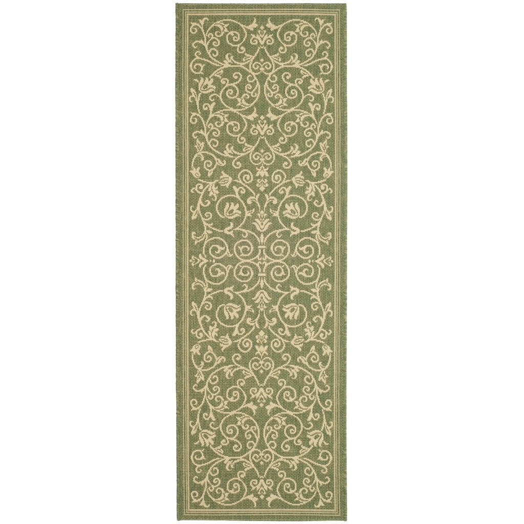 SAFAVIEH Courtyard Miljeta Indoor/ Outdoor Waterproof Patio Backyard Rug