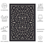 SAFAVIEH Courtyard Miljeta Indoor/ Outdoor Waterproof Patio Backyard Rug