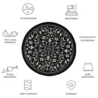 SAFAVIEH Courtyard Miljeta Indoor/ Outdoor Waterproof Patio Backyard Rug