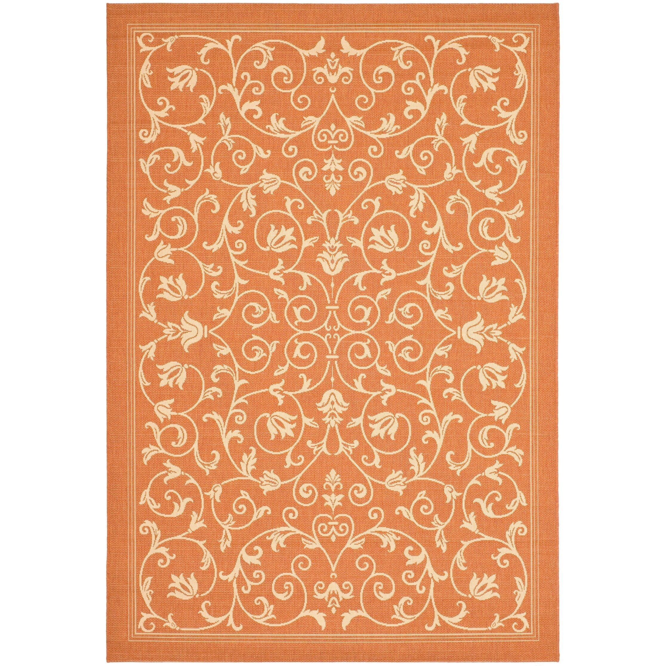 SAFAVIEH Courtyard Miljeta Indoor/ Outdoor Waterproof Patio Backyard Rug