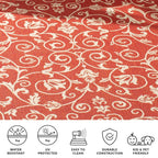 SAFAVIEH Courtyard Miljeta Indoor/ Outdoor Waterproof Patio Backyard Rug