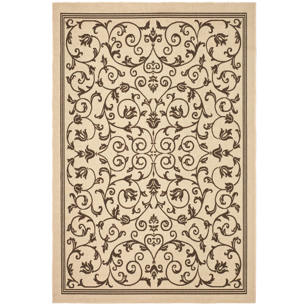 SAFAVIEH Courtyard Miljeta Indoor/ Outdoor Waterproof Patio Backyard Rug