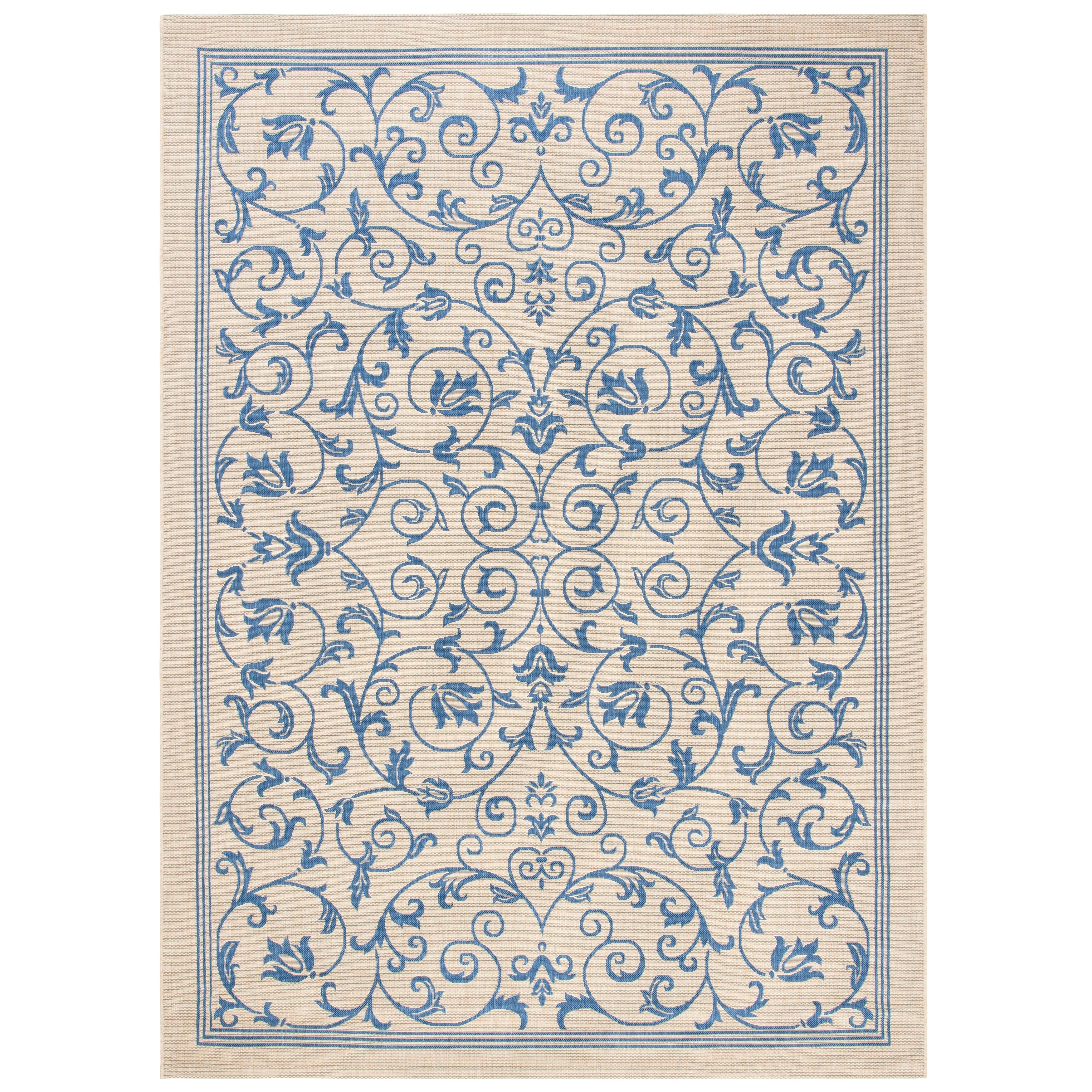 SAFAVIEH Courtyard Miljeta Indoor/ Outdoor Waterproof Patio Backyard Rug