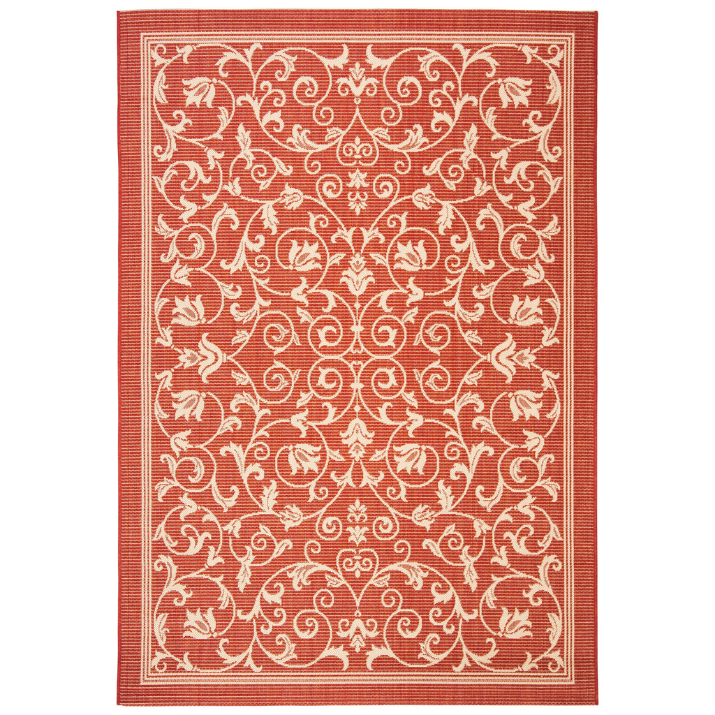 SAFAVIEH Courtyard Miljeta Indoor/ Outdoor Waterproof Patio Backyard Rug