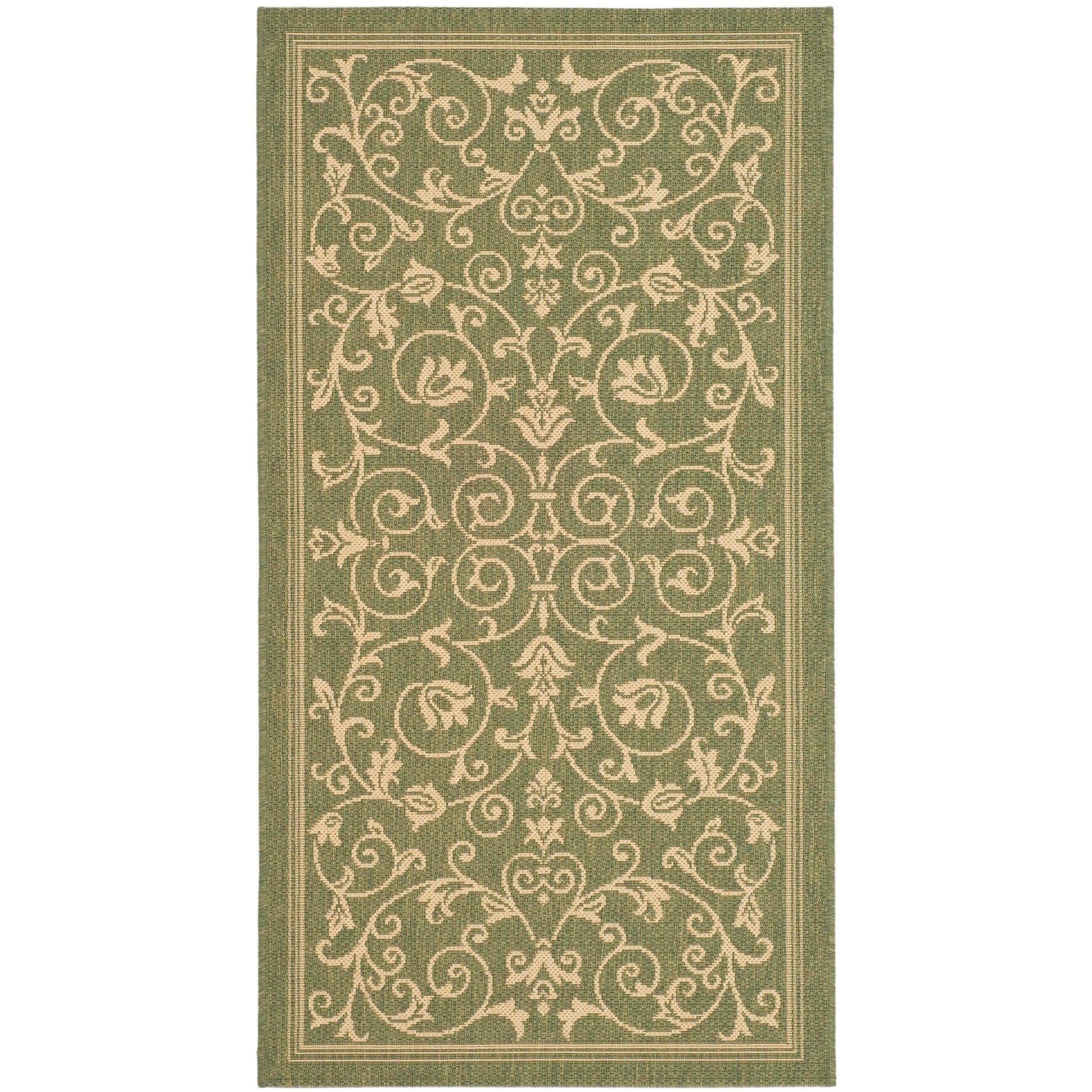 SAFAVIEH Courtyard Miljeta Indoor/ Outdoor Waterproof Patio Backyard Rug