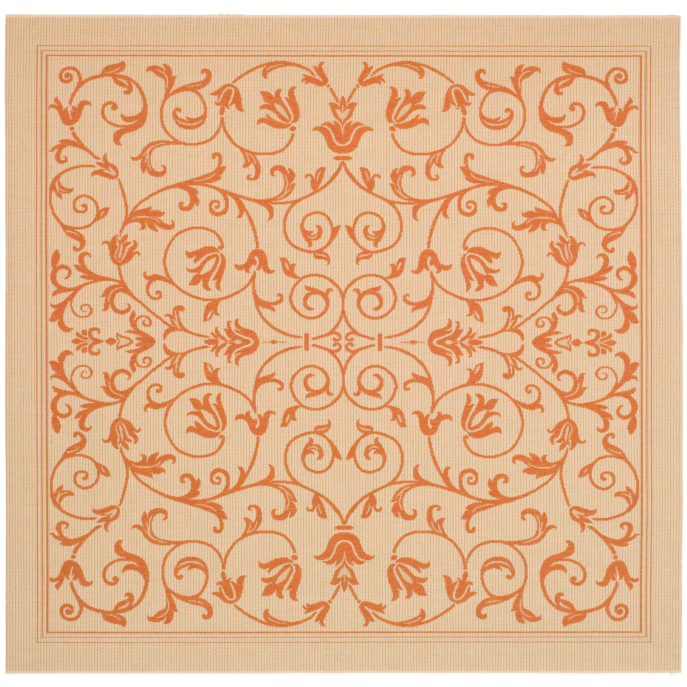 SAFAVIEH Courtyard Miljeta Indoor/ Outdoor Waterproof Patio Backyard Rug