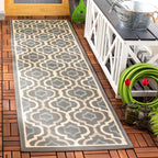 SAFAVIEH Courtyard Oyvor Indoor/ Outdoor Waterproof Patio Backyard Rug