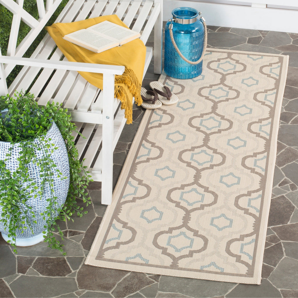 SAFAVIEH Courtyard Oyvor Indoor/ Outdoor Waterproof Patio Backyard Rug