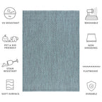 SAFAVIEH Courtyard Ragini Indoor/Outdoor Waterproof Patio Backyard Rug