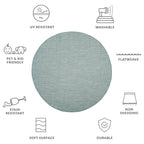 SAFAVIEH Courtyard Ragini Indoor/Outdoor Waterproof Patio Backyard Rug