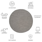 SAFAVIEH Courtyard Ragini Indoor/Outdoor Waterproof Patio Backyard Rug