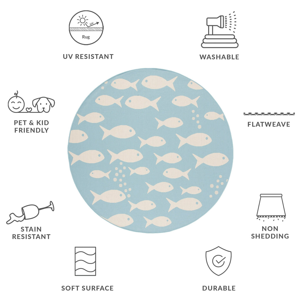 SAFAVIEH Courtyard Ragne Indoor/ Outdoor Waterproof Patio Backyard Rug