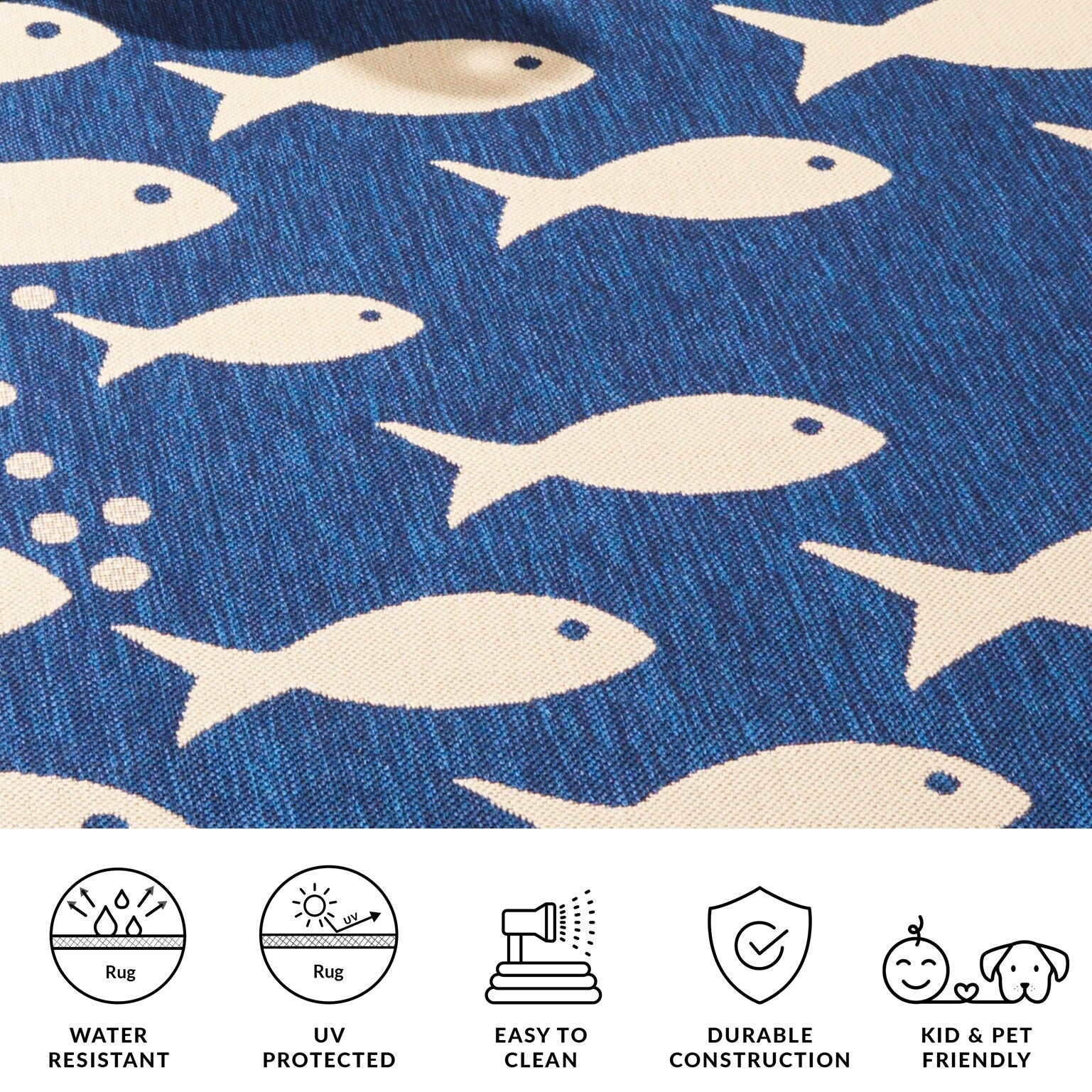 SAFAVIEH Courtyard Ragne Indoor/ Outdoor Waterproof Patio Backyard Rug