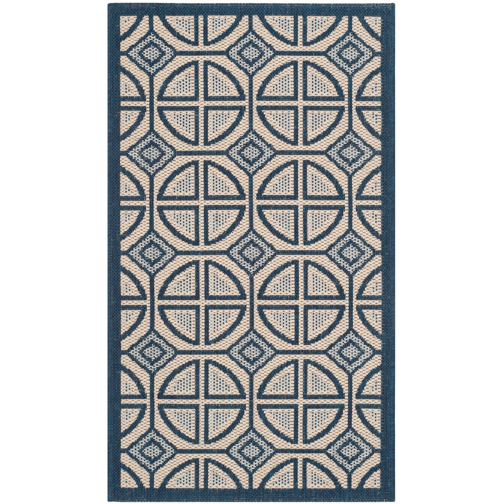 SAFAVIEH Courtyard Saundra Indoor/ Outdoor Waterproof Patio Backyard Rug