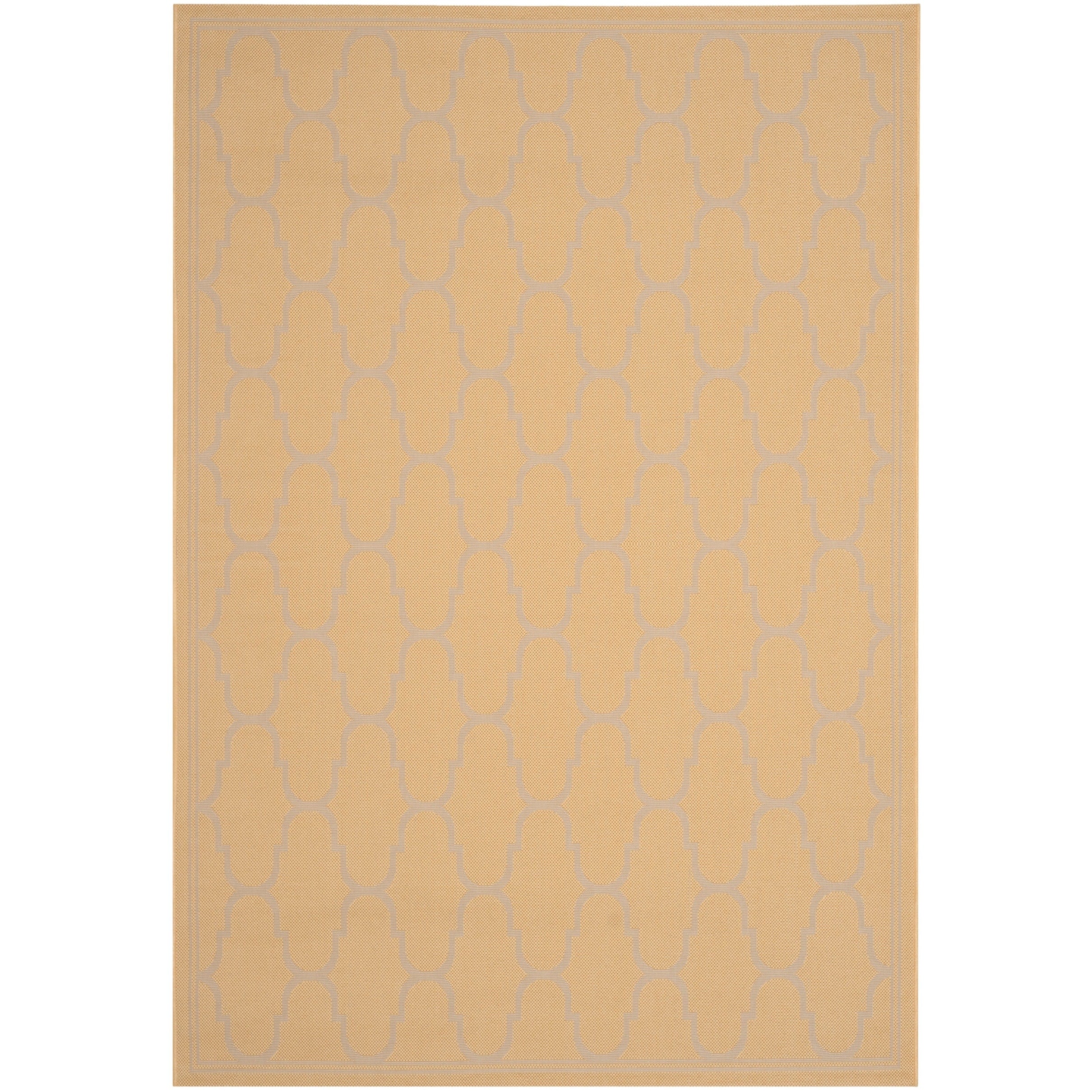 SAFAVIEH Courtyard Sufia Waterproof Trellis Backyard Patio Rug