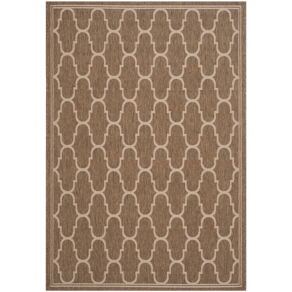 SAFAVIEH Courtyard Sufia Waterproof Trellis Backyard Patio Rug