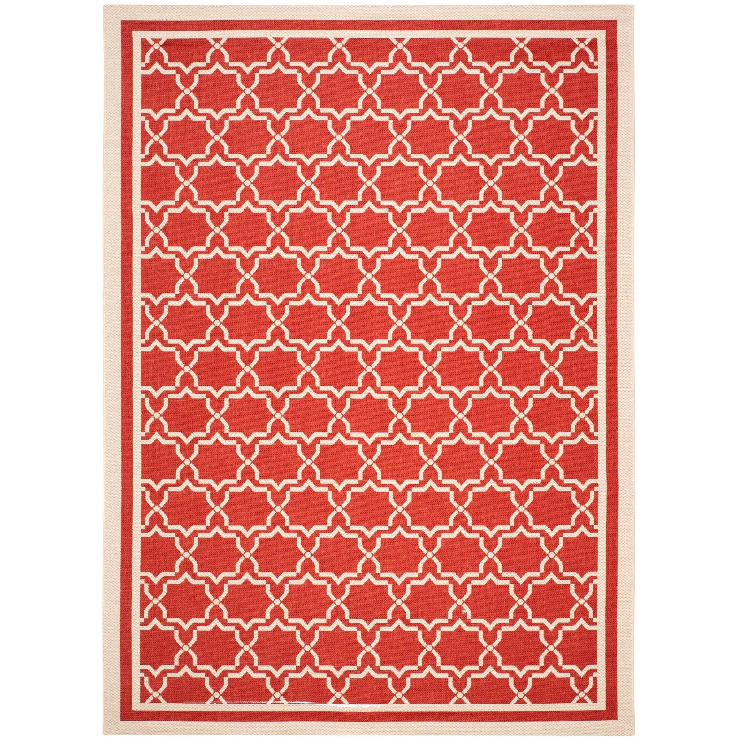 SAFAVIEH Courtyard Thomasina Indoor/ Outdoor Waterproof Patio Backyard Rug