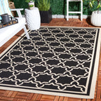 SAFAVIEH Courtyard Thomasina Indoor/ Outdoor Waterproof Patio Backyard Rug