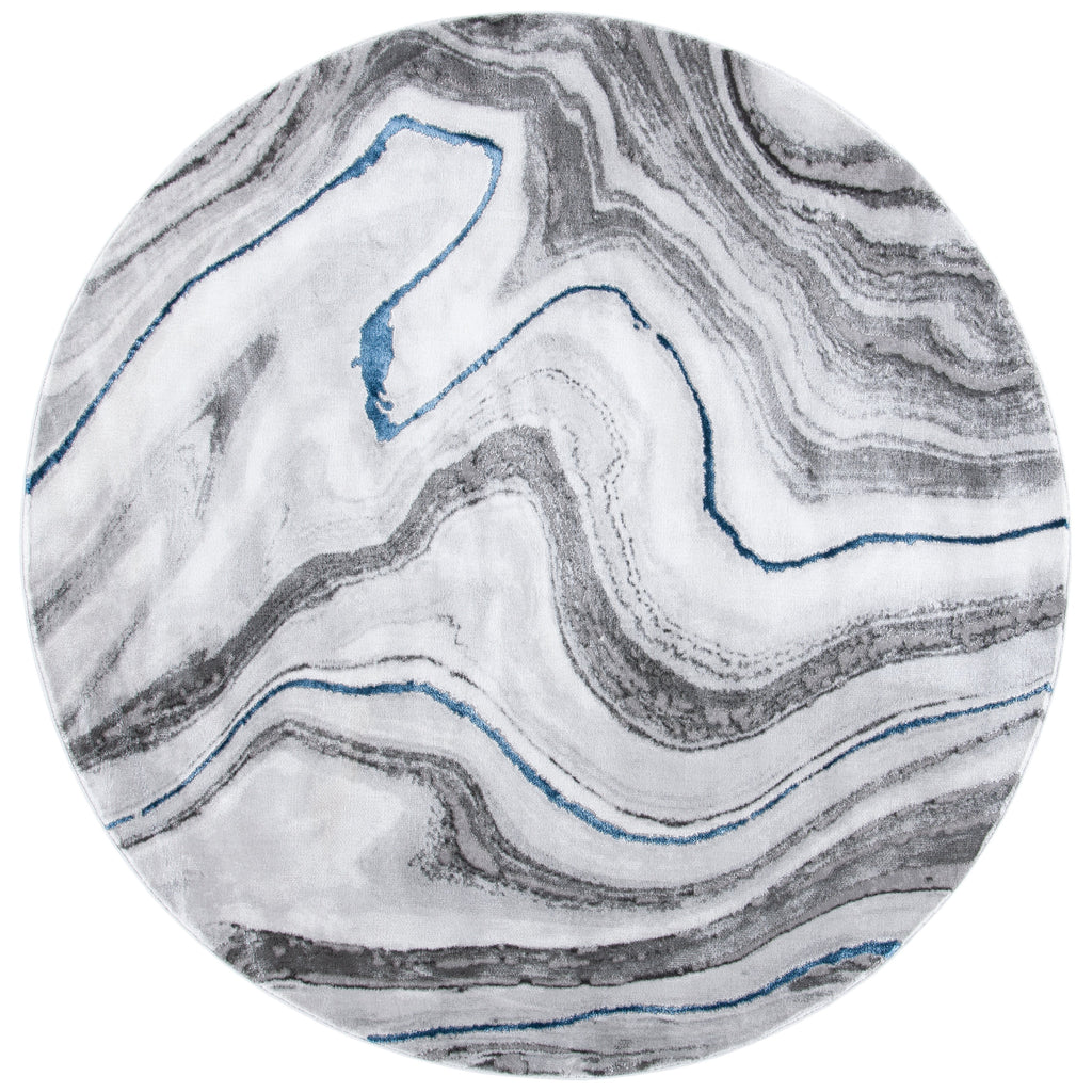 SAFAVIEH Craft Elvyra Modern Abstract Marble Pattern Rug