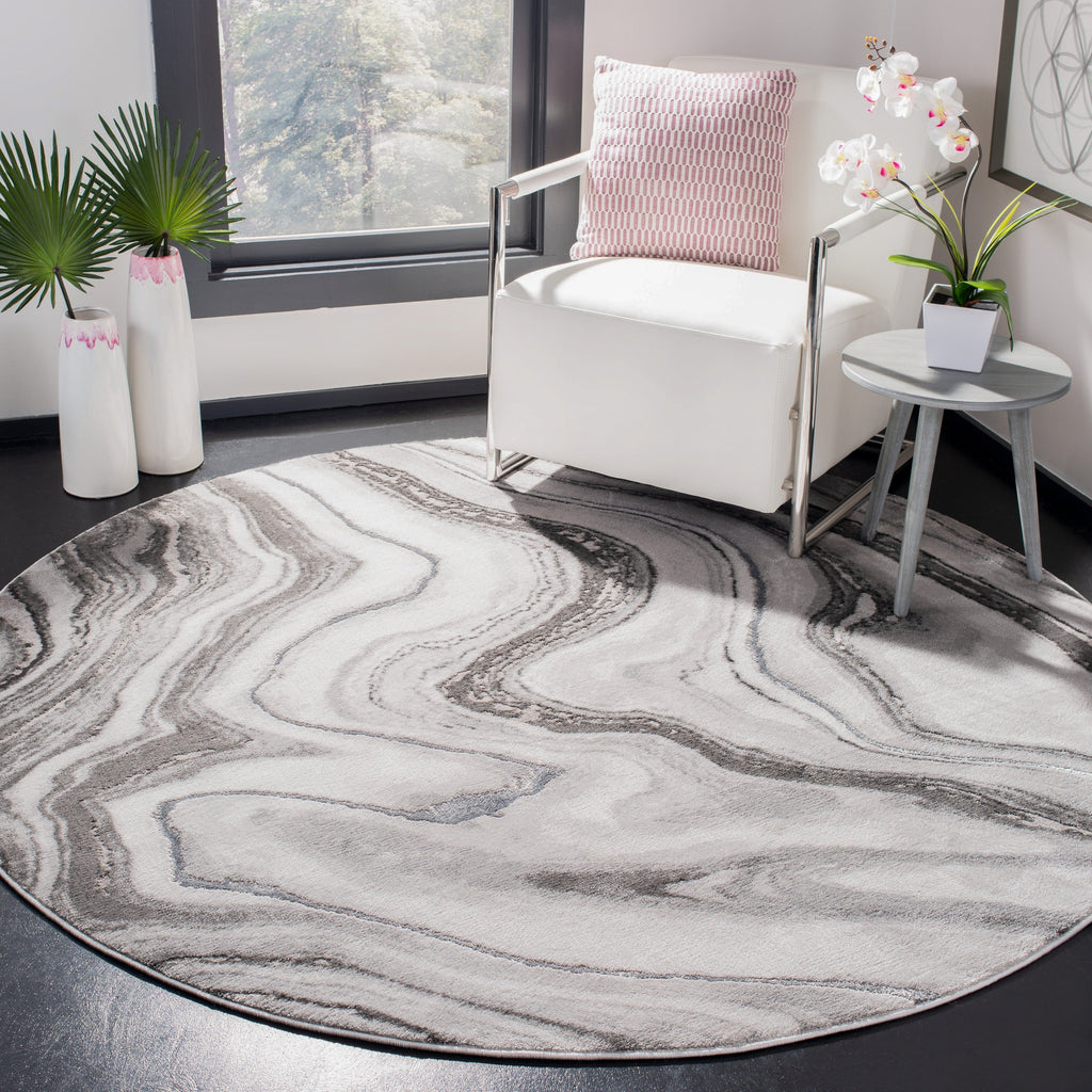SAFAVIEH Craft Elvyra Modern Abstract Marble Pattern Rug