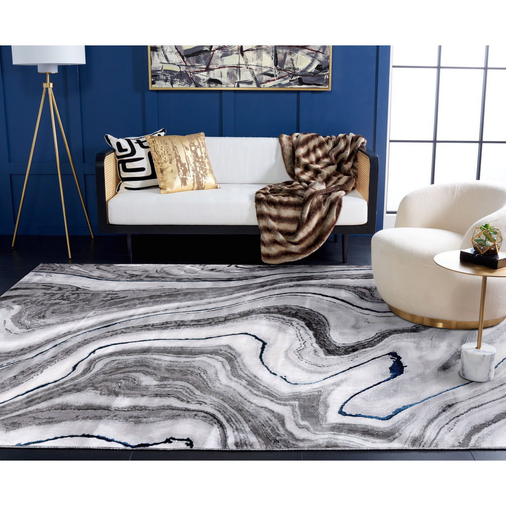 SAFAVIEH Craft Elvyra Modern Abstract Marble Pattern Rug
