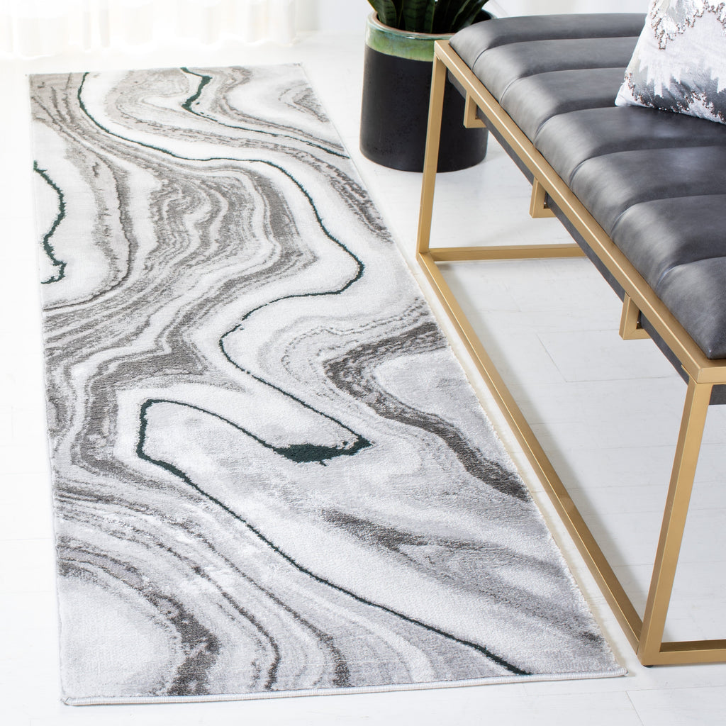 SAFAVIEH Craft Elvyra Modern Abstract Marble Pattern Rug