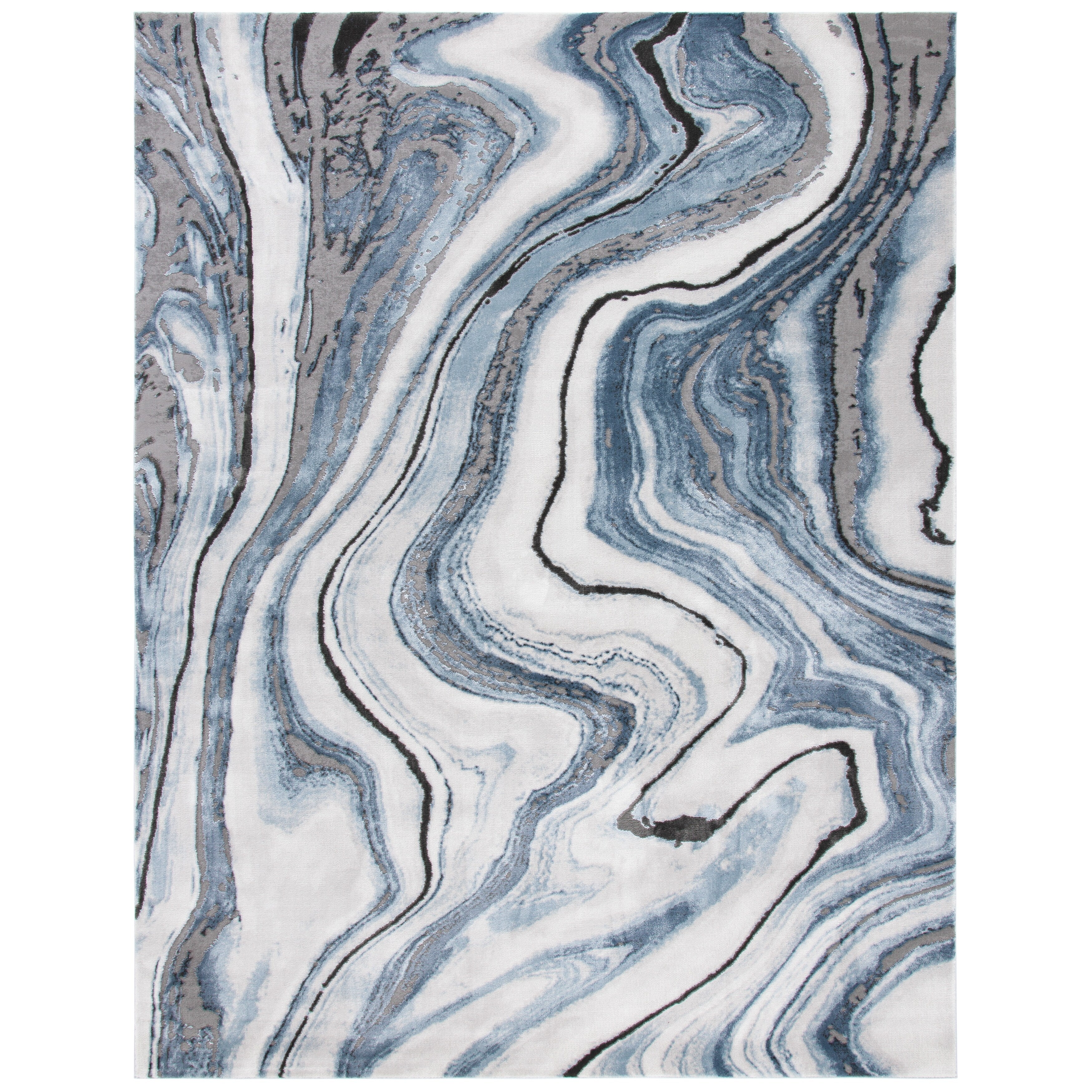 SAFAVIEH Craft Elvyra Modern Abstract Marble Pattern Rug