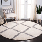 SAFAVIEH Dallas Shag Darina Trellis 1.5-inch Thick Rug