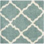 SAFAVIEH Dallas Shag Darina Trellis 1.5-inch Thick Rug