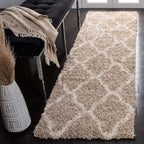SAFAVIEH Dallas Shag Darina Trellis 1.5-inch Thick Rug