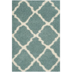 SAFAVIEH Dallas Shag Darina Trellis 1.5-inch Thick Rug