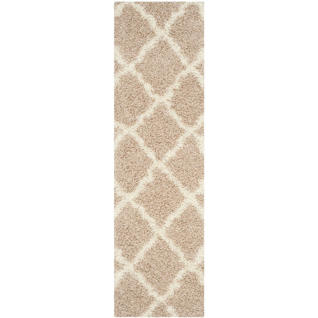SAFAVIEH Dallas Shag Darina Trellis 1.5-inch Thick Rug