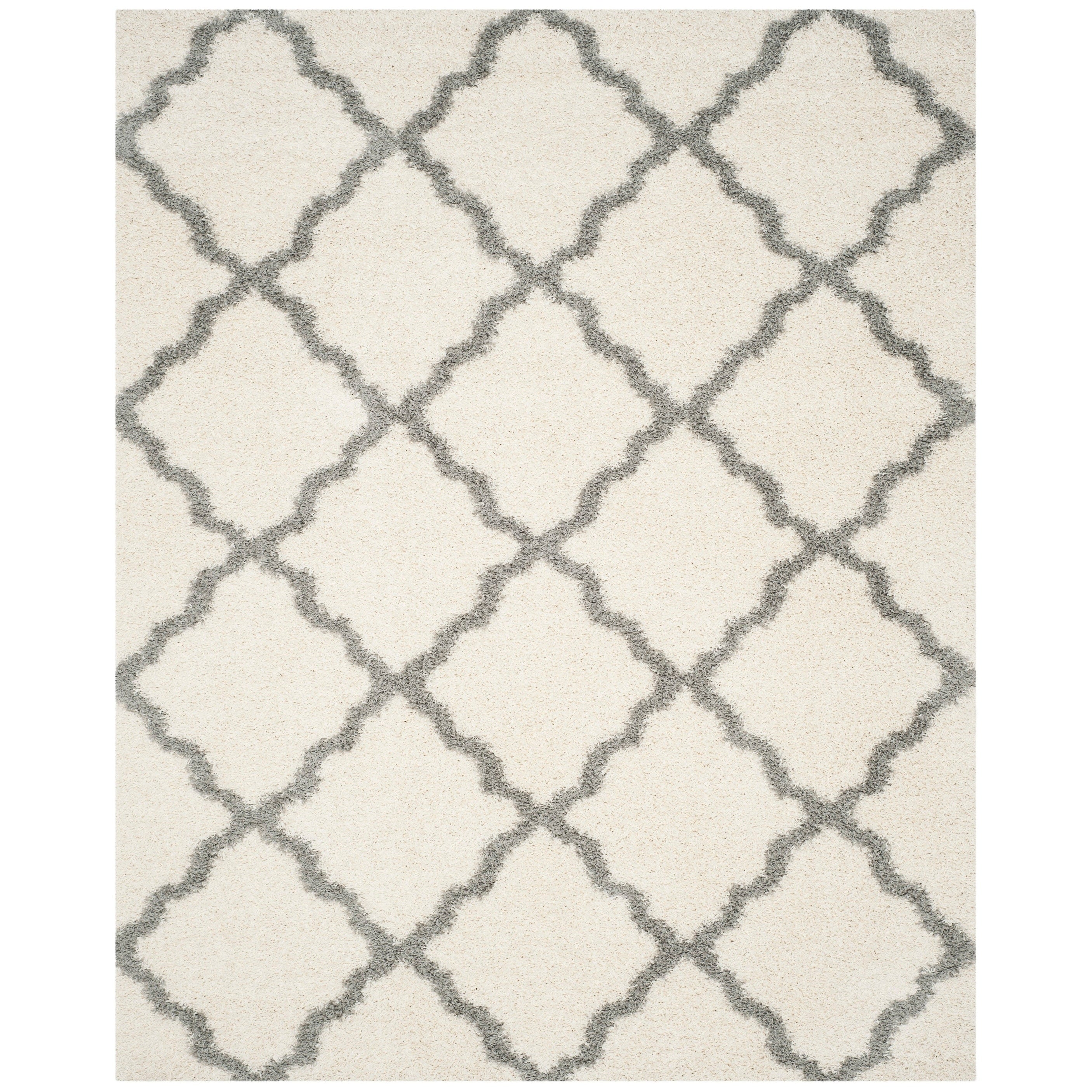 SAFAVIEH Dallas Shag Darina Trellis 1.5-inch Thick Rug