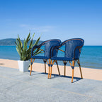 SAFAVIEH Doreth Arm Chair (Set of 2) - 23Wx36Dx25H