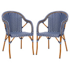 SAFAVIEH Doreth Arm Chair (Set of 2) - 23Wx36Dx25H