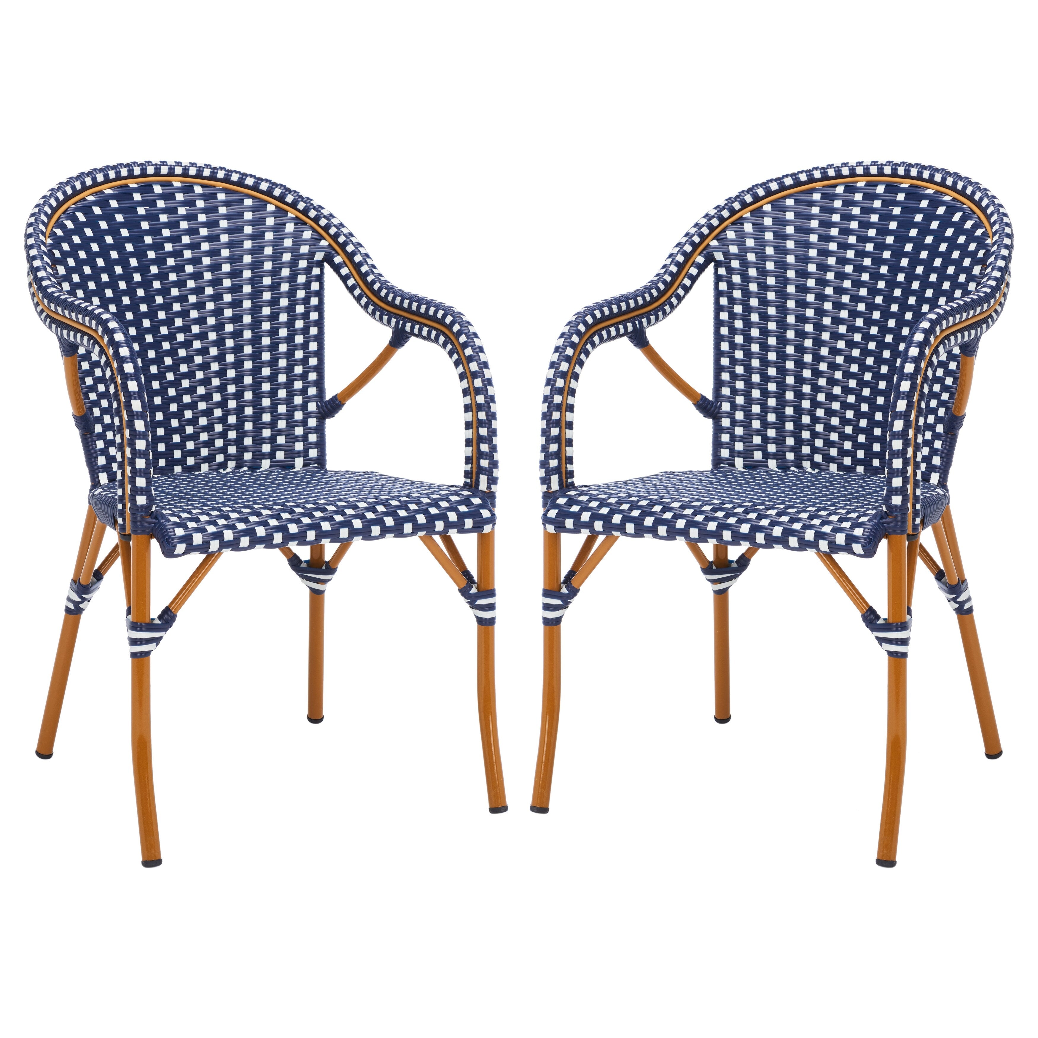 SAFAVIEH Doreth Arm Chair (Set of 2) - 23Wx36Dx25H