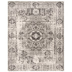 SAFAVIEH Evoke Gioia Vintage Boho Medallion Distressed Rug