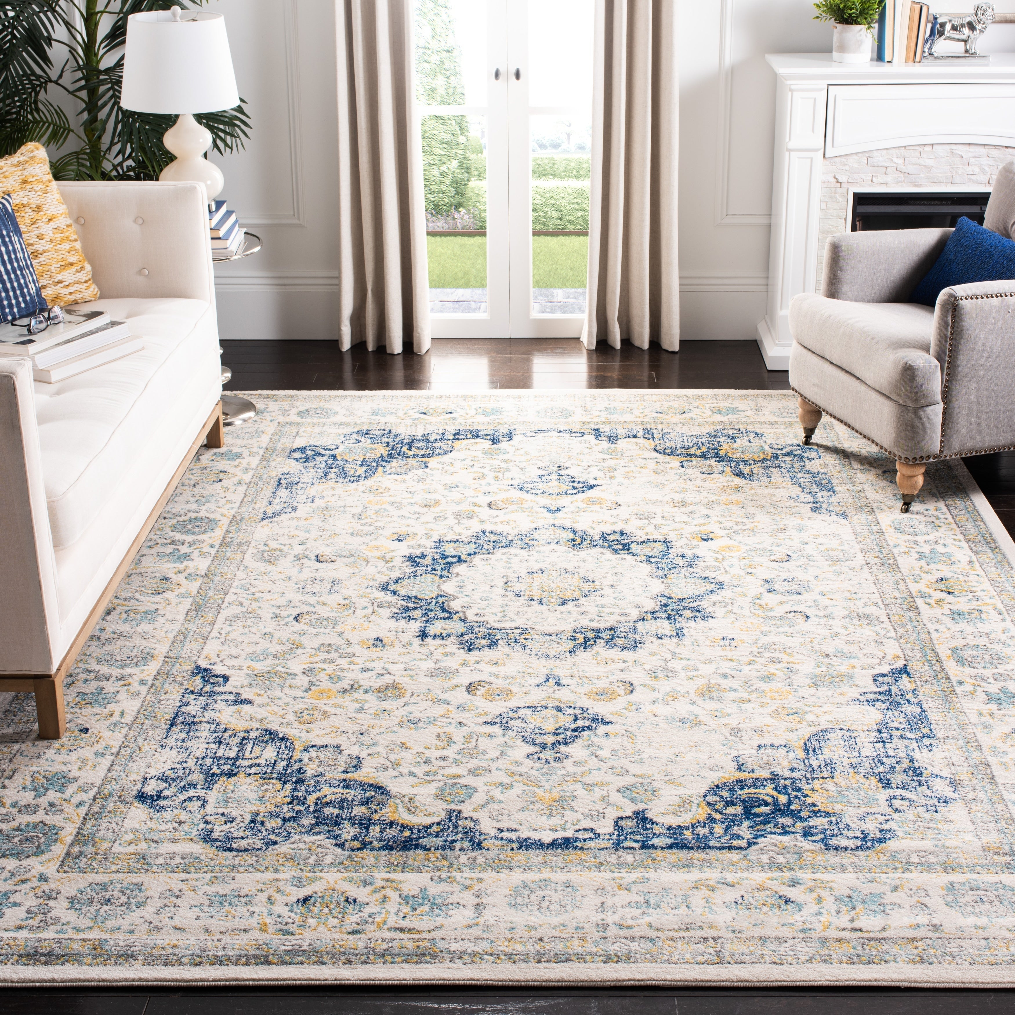 SAFAVIEH Evoke Jentje Vintage Shabby Chic Oriental Rug