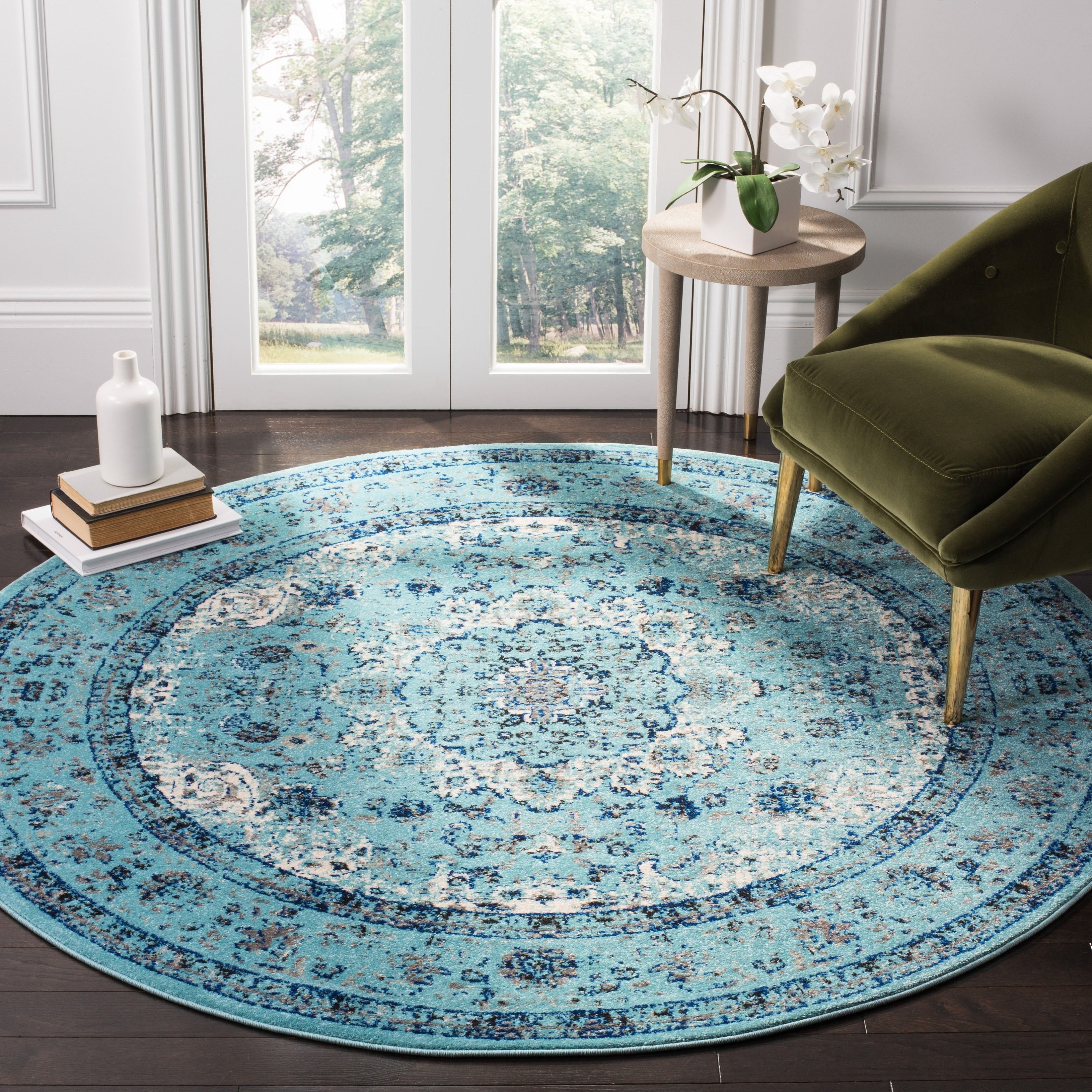 SAFAVIEH Evoke Jentje Vintage Shabby Chic Oriental Rug
