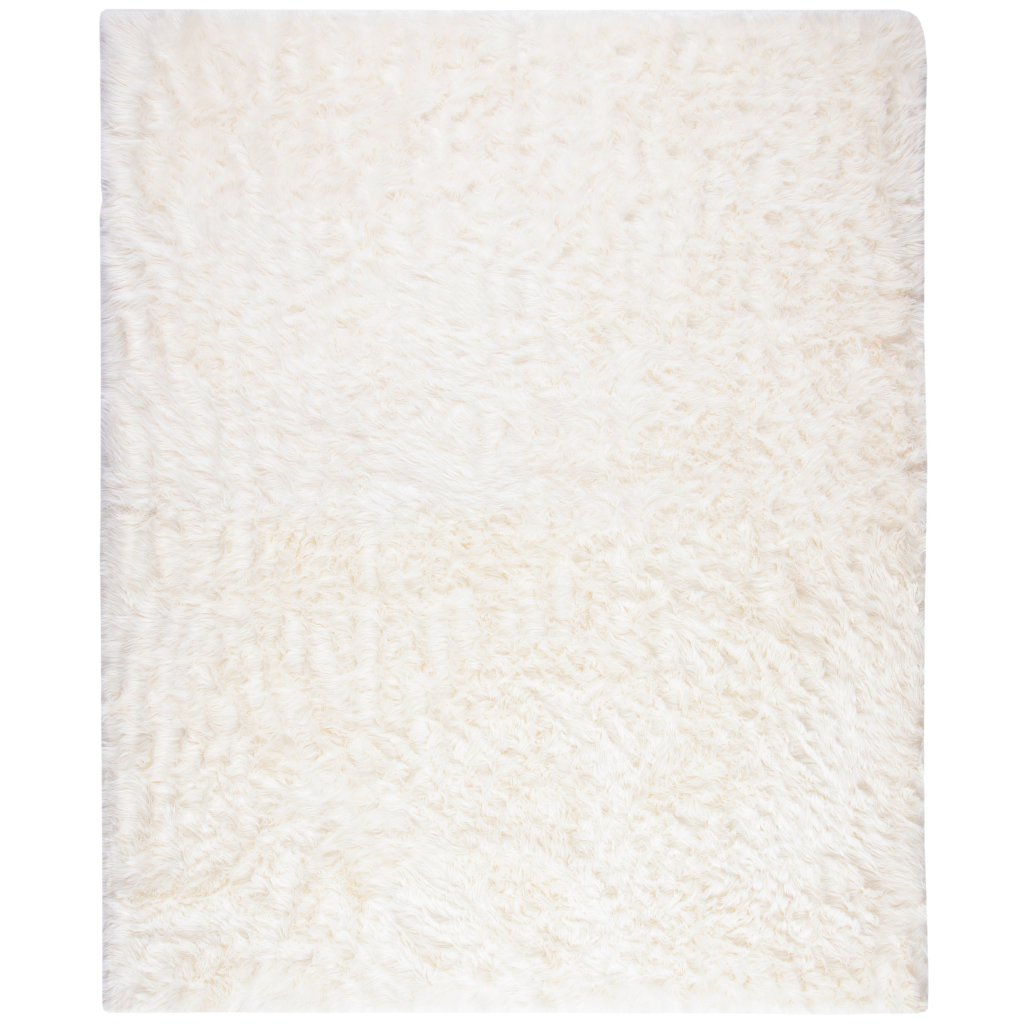 SAFAVIEH Faux Sheep Silke Skin 2.4-inch Thick Rug