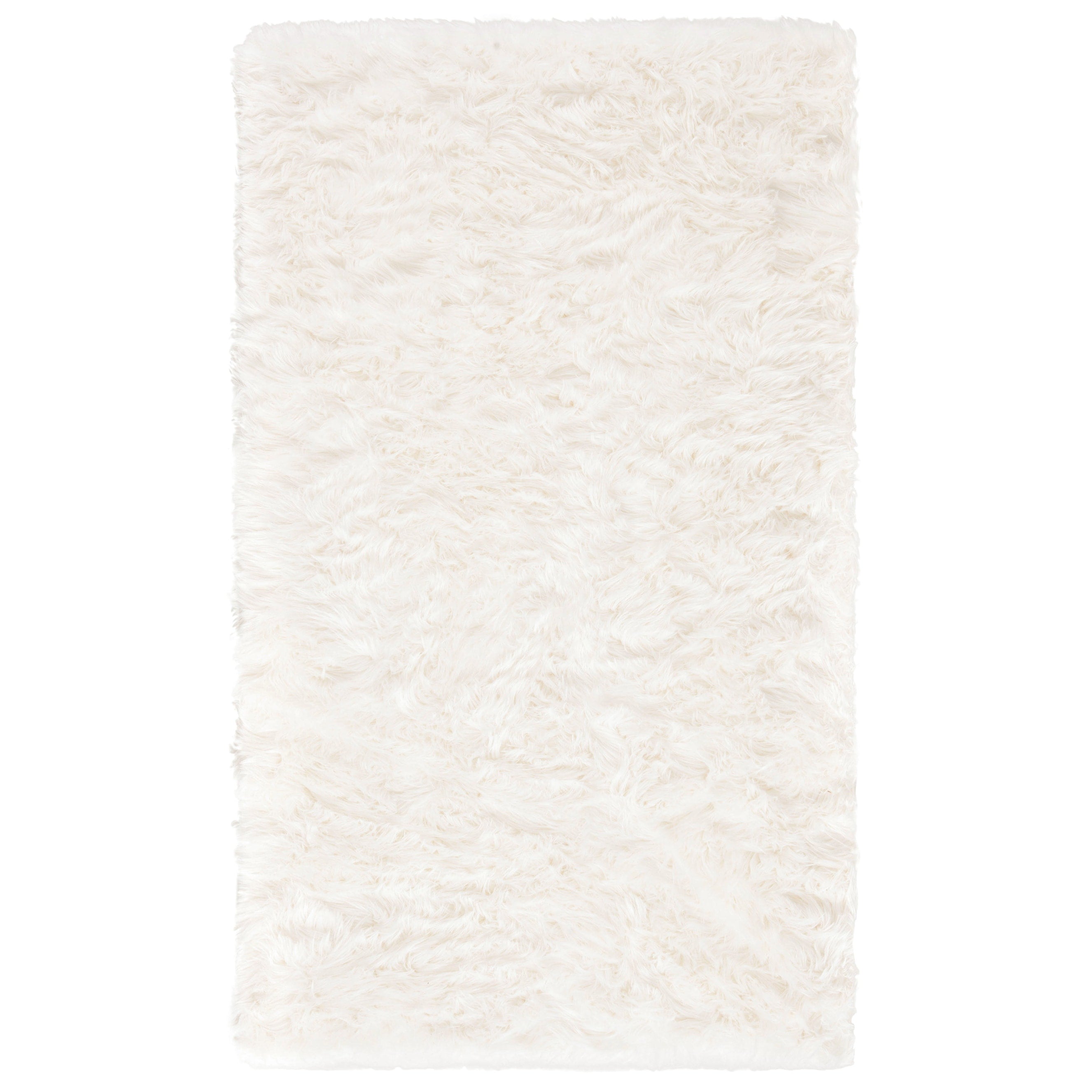 SAFAVIEH Faux Sheep Silke Skin 2.4-inch Thick Rug