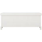 SAFAVIEH Fiorello 3-Drawer with Cushion Storage Bench - 47.3 W x 15 L x 19 H - 47Wx15Dx19H