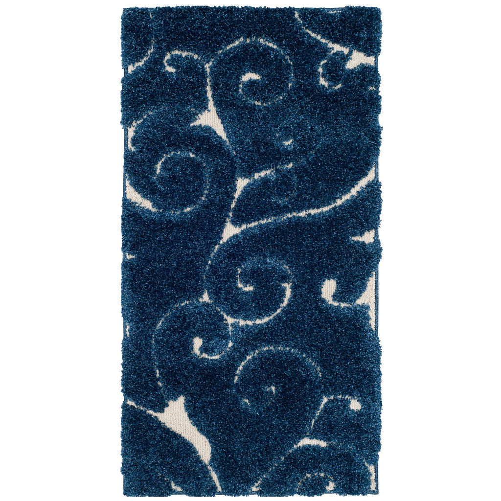 SAFAVIEH Florida Ryung Shag Scroll 1.2-inch Thick Textured Rug